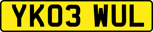 YK03WUL