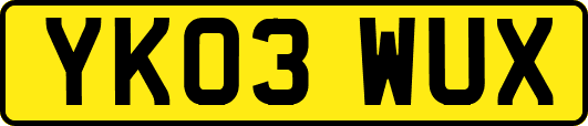 YK03WUX