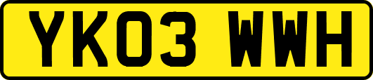 YK03WWH