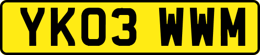 YK03WWM