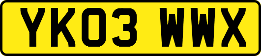 YK03WWX