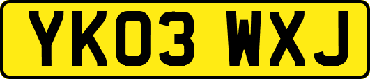 YK03WXJ