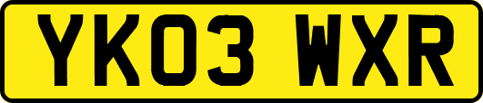YK03WXR