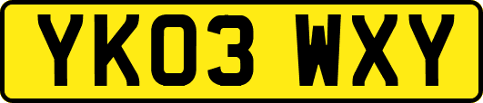 YK03WXY