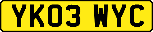 YK03WYC