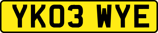 YK03WYE