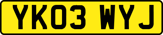YK03WYJ