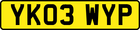YK03WYP