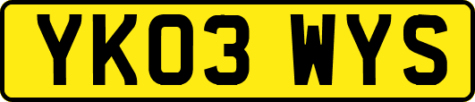 YK03WYS