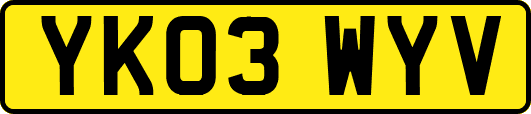 YK03WYV