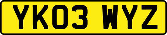YK03WYZ
