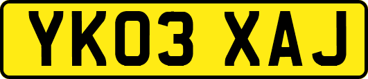 YK03XAJ