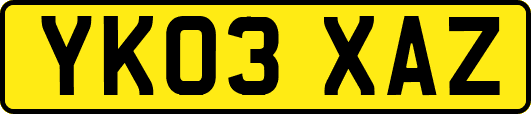 YK03XAZ