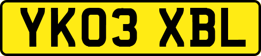 YK03XBL
