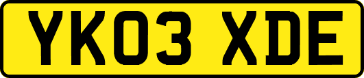 YK03XDE