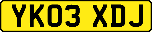 YK03XDJ