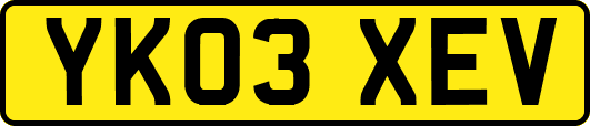 YK03XEV