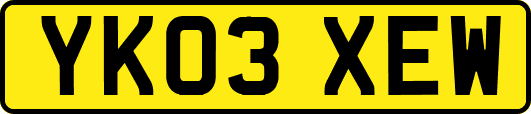 YK03XEW