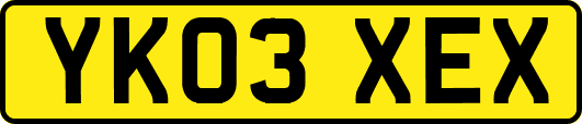 YK03XEX