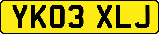 YK03XLJ
