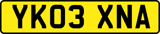 YK03XNA