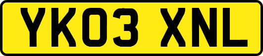 YK03XNL