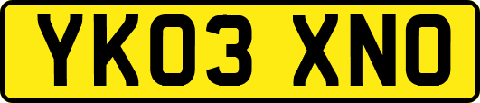 YK03XNO