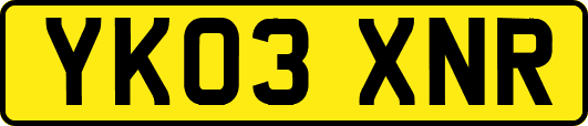 YK03XNR