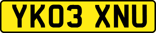 YK03XNU