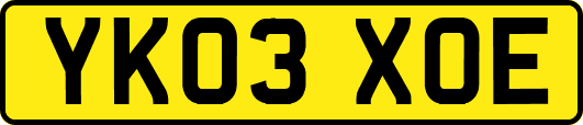 YK03XOE