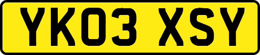 YK03XSY