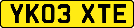YK03XTE