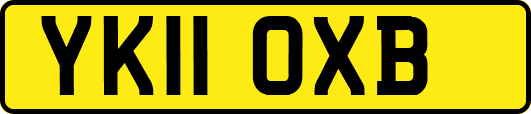 YK11OXB