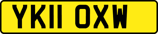 YK11OXW