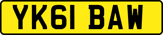 YK61BAW