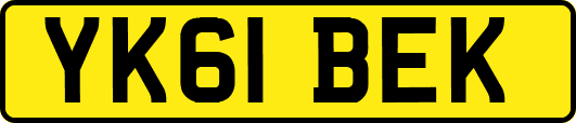YK61BEK