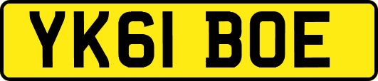 YK61BOE