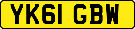 YK61GBW