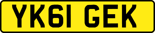 YK61GEK