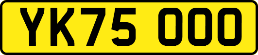 YK75OOO