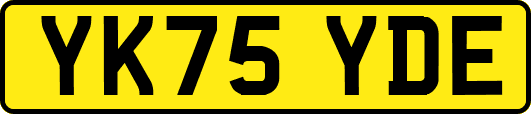YK75YDE