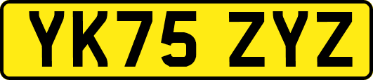 YK75ZYZ