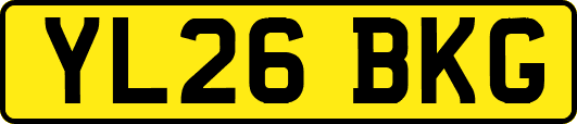 YL26BKG