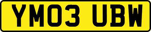YM03UBW