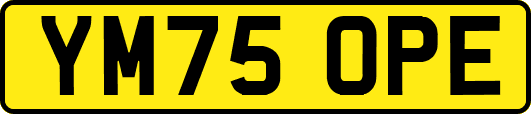 YM75OPE