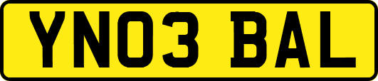 YN03BAL