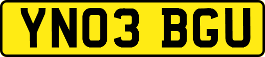 YN03BGU