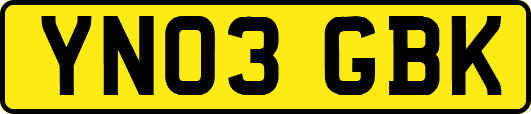 YN03GBK