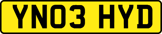 YN03HYD