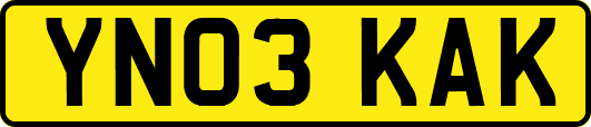 YN03KAK